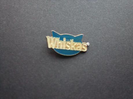 Whiskas kattenvoer, diervoeding blauw logo
